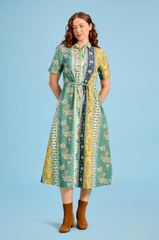 Sutton Dress -- Paisley Ribbon