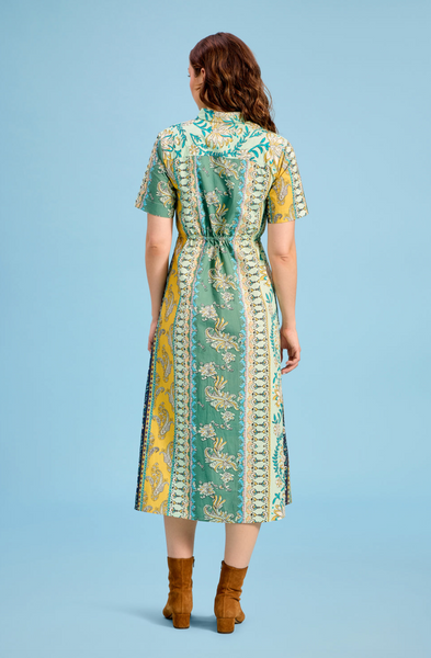Sutton Dress -- Paisley Ribbon