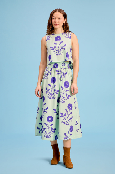 Pavilion Skirt -- Poppy