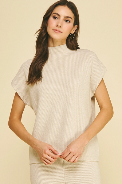 Brooklyn Top -- Oatmeal