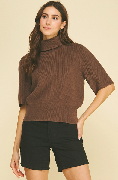 Raye Top -- Chocolate