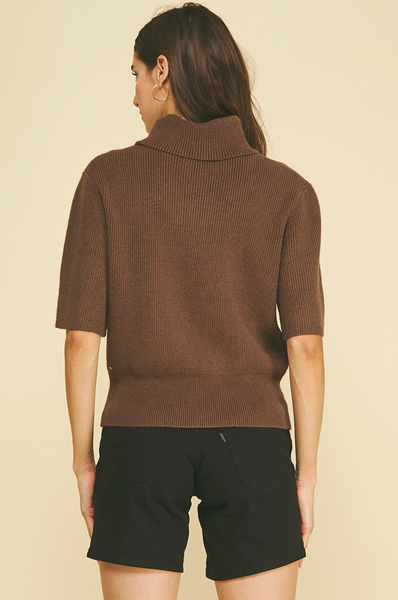 Raye Top -- Chocolate