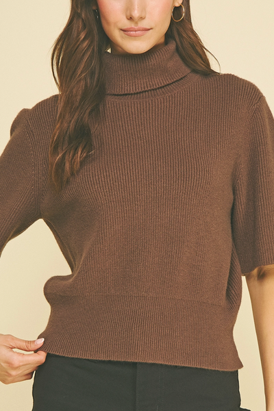 Raye Top -- Chocolate