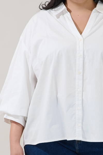 Chalet Top -- White