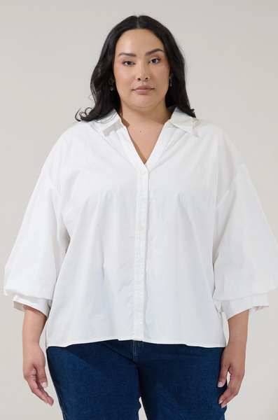 Chalet Top -- White