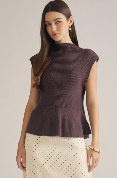Martina Top -- Brown