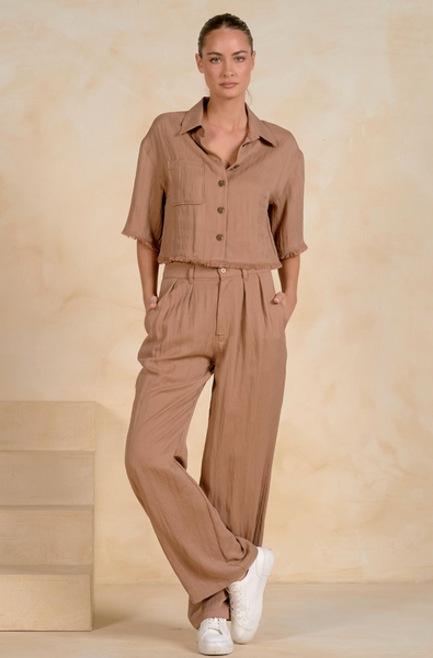 Lainey Pants -- Brown