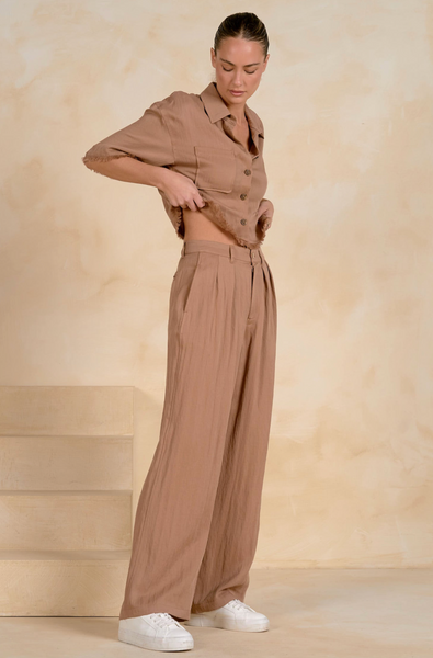 Lainey Pants -- Brown