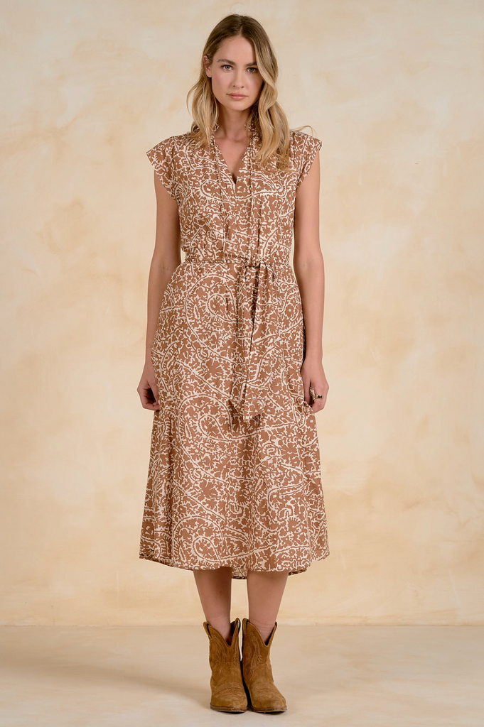 Nomadia Dress -- Tan