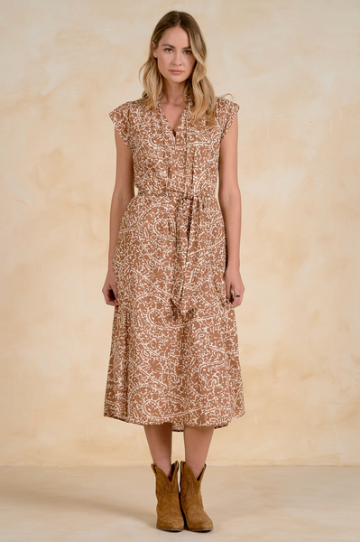 Nomadia Dress -- Tan