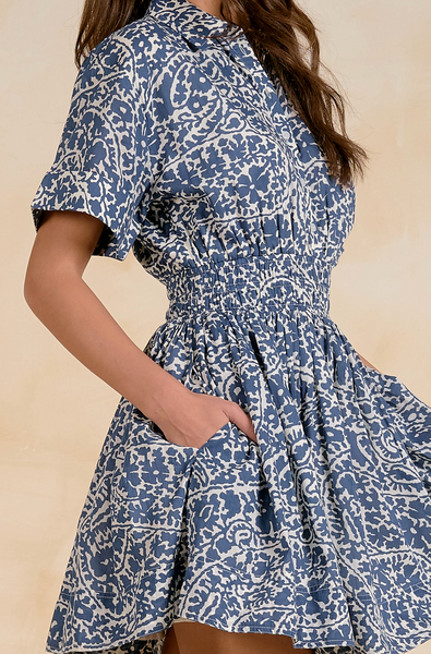 Robin Dress -- Navy