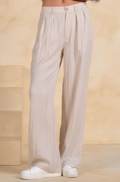Lainey Pants -- Light Taupe