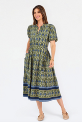 Lainey Dress -- Olive