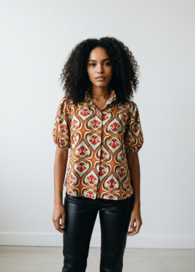 Kai Top -- Geo Mint