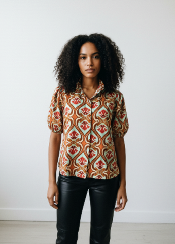 Kai Top -- Geo Mint