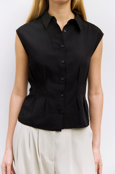 Gloria Top -- Black