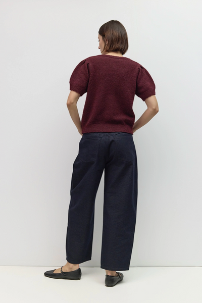 Mary Kate Top -- Burgundy