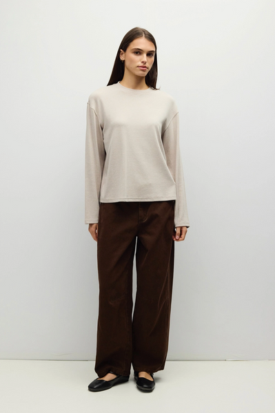 Fatima Top -- Taupe