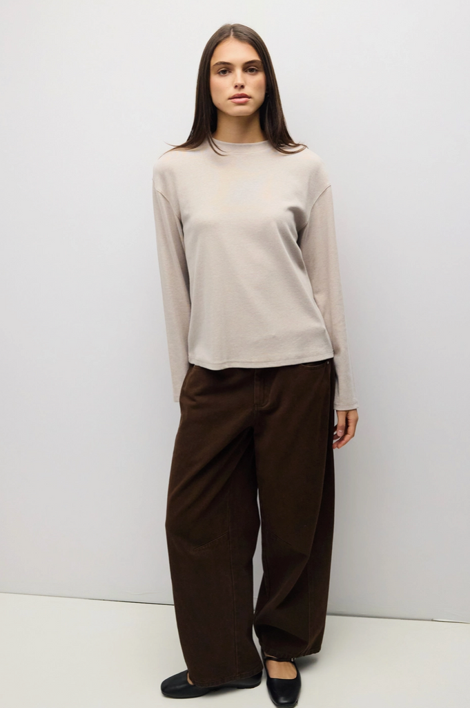 Fatima Top -- Taupe