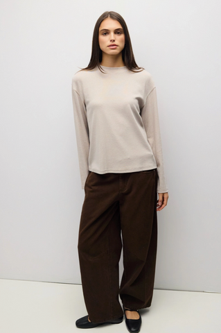 Fatima Top -- Taupe