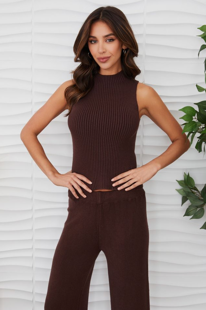 Rayna Top -- Chocolate