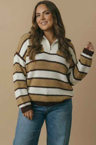 Hailey Sweater -- Camel