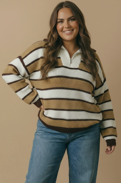 Hailey Sweater -- Camel