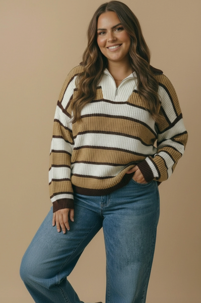 Hailey Sweater -- Camel
