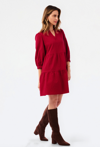 Cooper Dress -- Cranberry