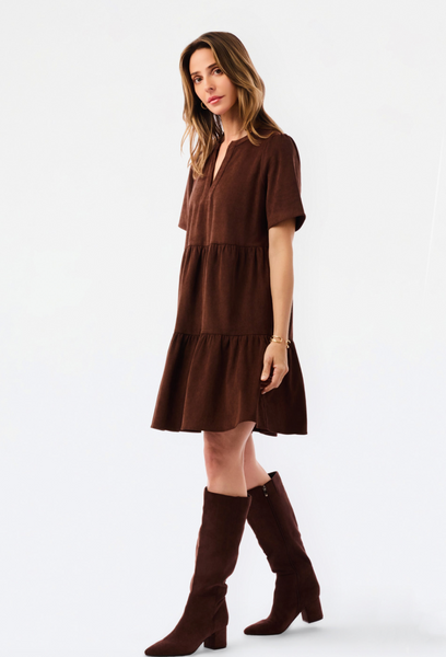 Adelyn Dress -- Espresso