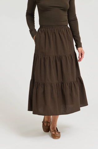 Holley Skirt -- Brown