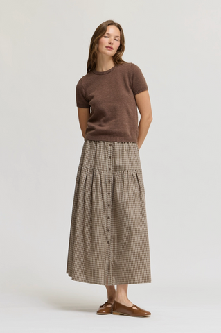 Veronica Top -- Chocolate
