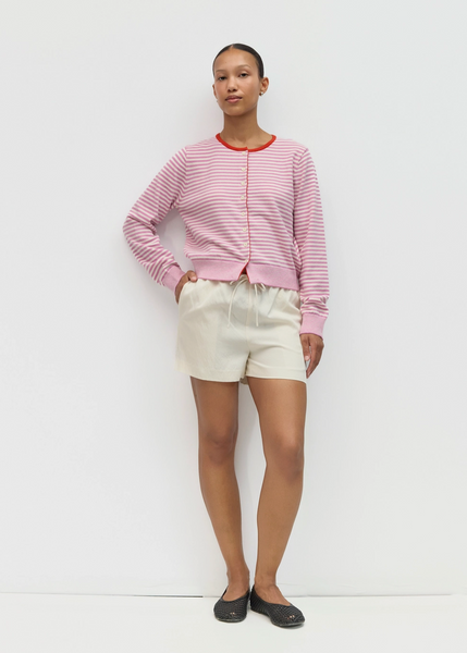 Montana Cardigan -- Ivory Lilac
