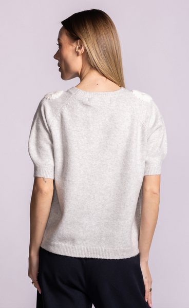 Daisy Top -- Grey