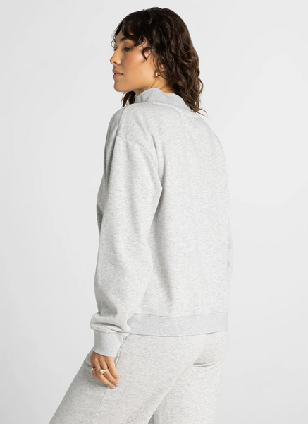 Ash Mockneck Sweatshirt -- Gray