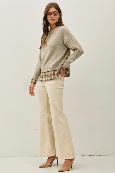 Lucy Sweater -- Taupe