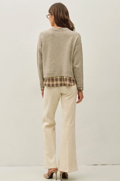 Lucy Sweater -- Taupe