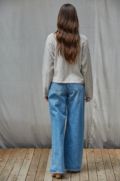 Brie Cardigan -- Gray