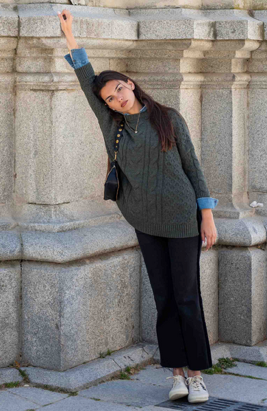 Cotswold Sweater -- Olive