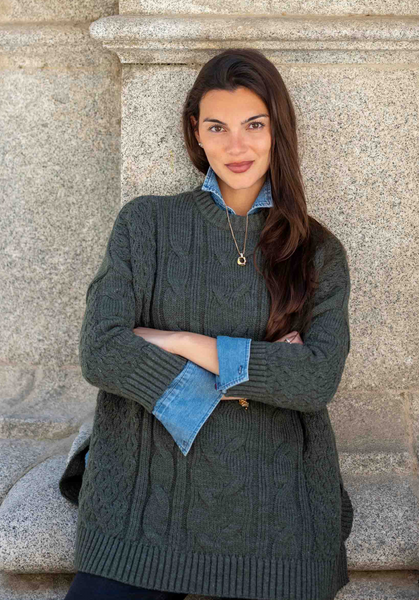 Cotswold Sweater -- Olive