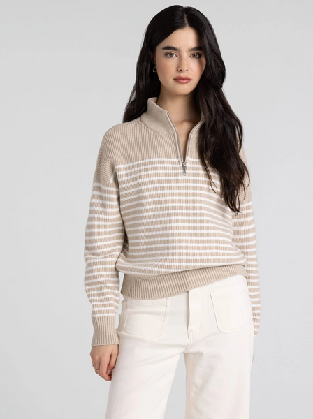 Russell Pullover -- Beige Ivory