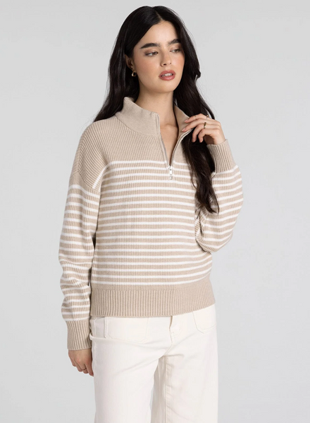 Russell Pullover -- Beige Ivory