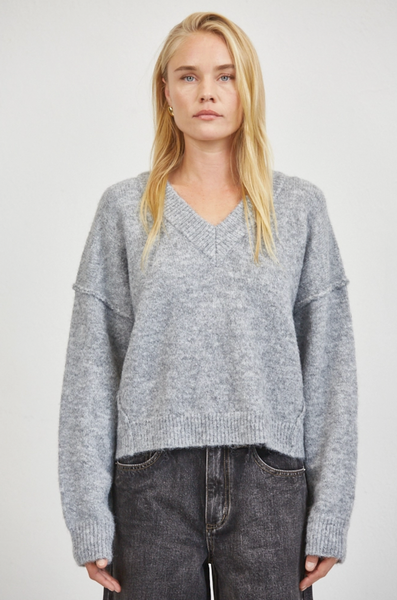 Heather Sweater -- Gray