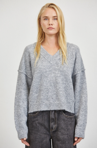 Heather Sweater -- Gray