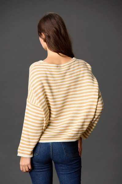 Kendall Sweater -- Beige Cream