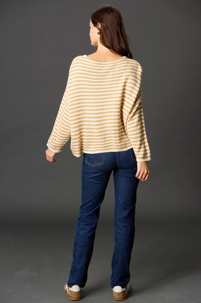 Kendall Sweater -- Beige Cream