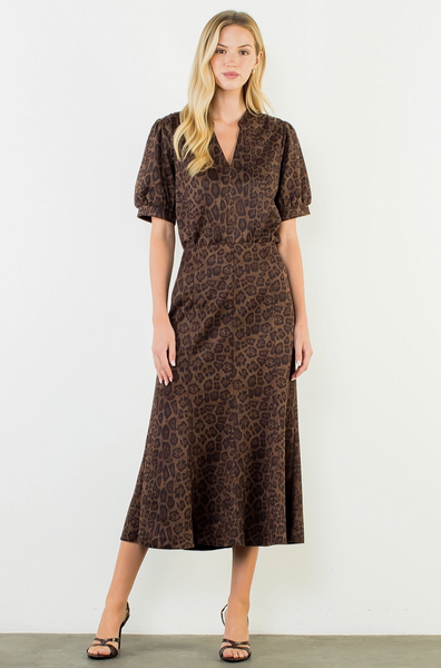 Eloise Skirt -- Brown