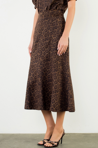 Eloise Skirt -- Brown