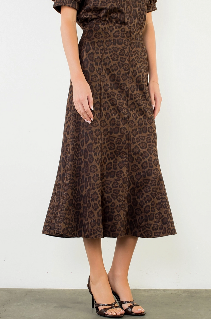 Eloise Skirt -- Brown