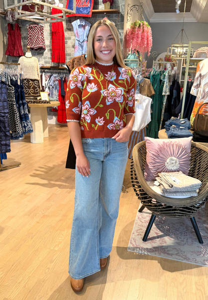 Ariel Top -- Brown